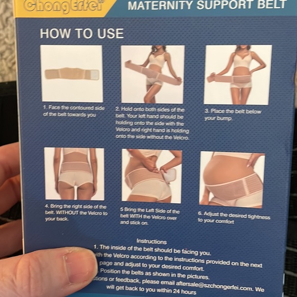 Maternity Support Belt - Picture 3 of 6